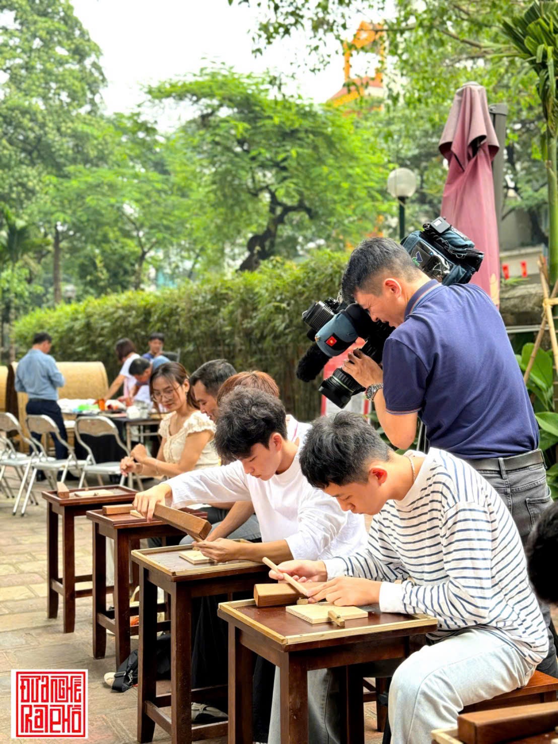 Đưa Nghề Ra Phố tạo dấu ấn qua chương trình GÓC NHÌN VĂN HOÁ trên kênh VTV1 của đài THVN.